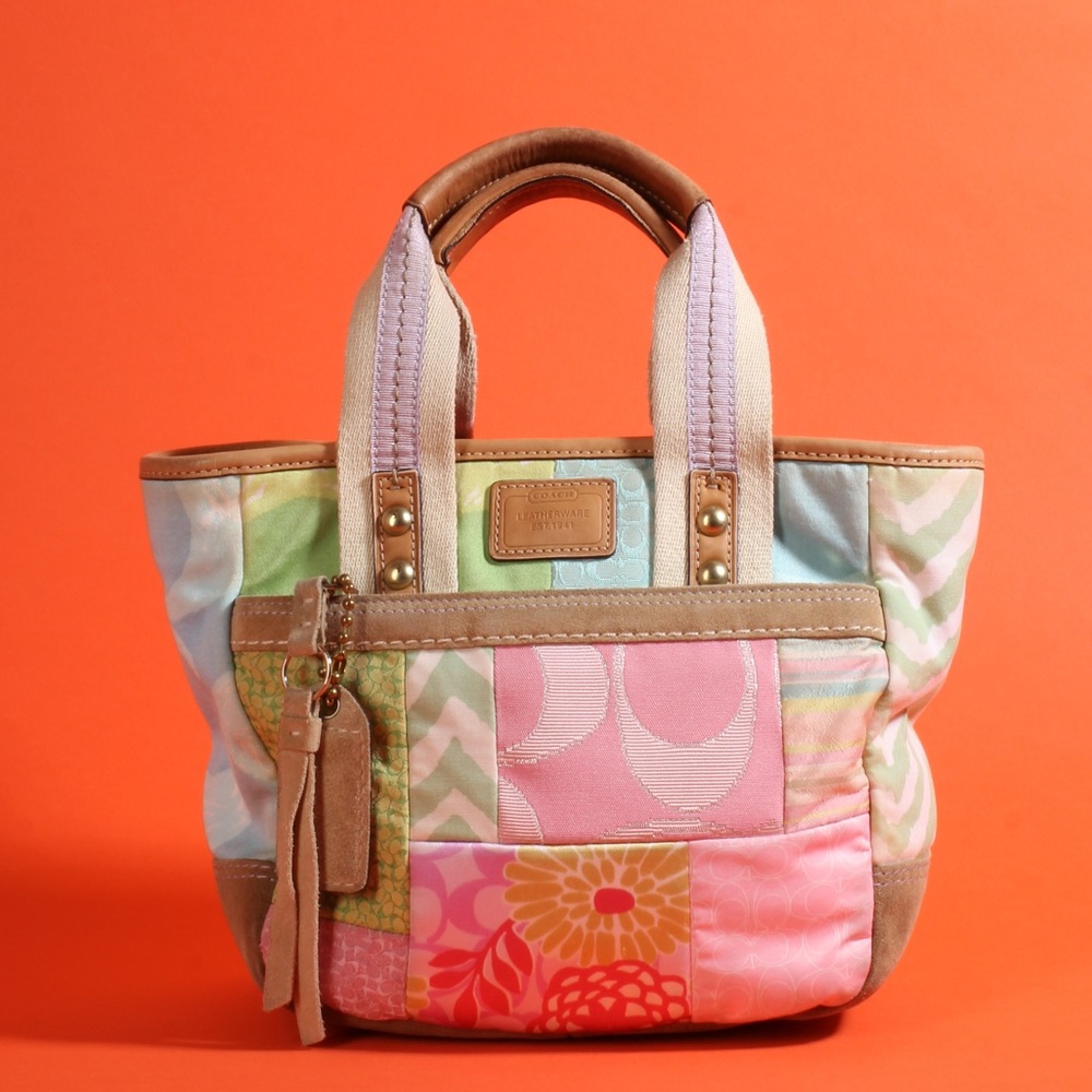 2000’s Pastel Patchwork Coach Handbag